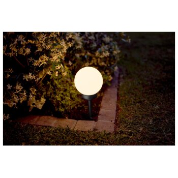 LIVARNO home LED-Solar-Kugellampe, Ø 15 cm, mit Erdspieß - B-Ware