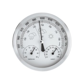 AURIOL® Analoge Wetterstation, Ø 13 cm -...