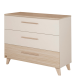 roba Wickelkommode Sidney inkl. abnehmbarem Wickelaufsatz - Cashmere / Eichen Dekor - B-Ware neuwertig