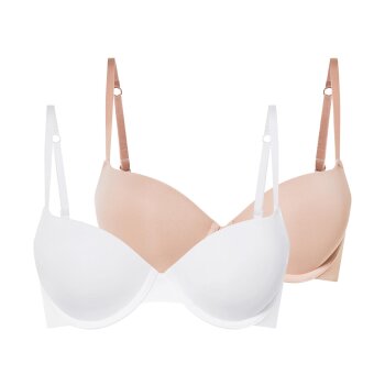 esmara® Damen Push-UP-BHs, 2 Stück, mit...