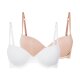 esmara® Damen Push-UP-BHs, 2 Stück, mit verstellbaren Trägern - B-Ware