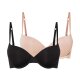 esmara® Damen Push-UP-BHs, 2 Stück, mit verstellbaren Trägern - B-Ware