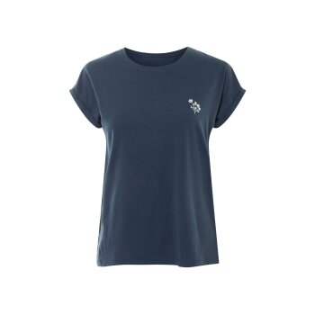 esmara® Damen Pyjama, mit kleinen Seitenschlitzen (navy, XS(32/34)) - B-Ware neuwertig