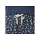 esmara® Damen Pyjama, mit kleinen Seitenschlitzen (navy, XS(32/34)) - B-Ware neuwertig
