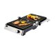SILVERCREST® KITCHEN TOOLS Kontaktgrill SKGE 2000 D3, 180° aufklappbar - B-Ware Transportschaden Kosmetisch