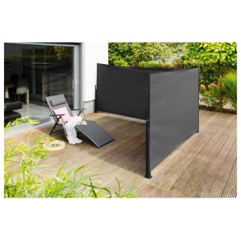 LIVARNO HOME Doppel-Seitenmarkise, witterungs- und UV-beständig - B-Ware gut