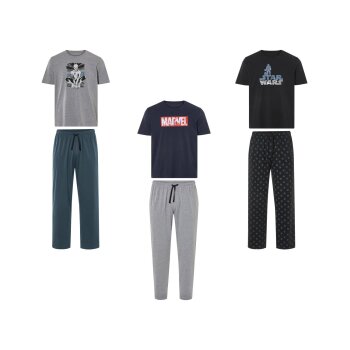 Herren Pyjama, 2-teilig, mit Eingrifftaschen - B-Ware