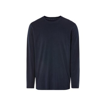 LIVERGY® Herren Pyjama, mit Baumwolle (navy, L (52/54)) - B-Ware neuwertig