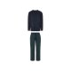 LIVERGY® Herren Pyjama, mit Baumwolle (navy, L (52/54)) - B-Ware neuwertig