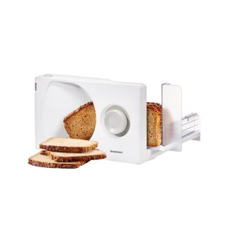 SILVERCREST® KITCHEN TOOLS Elektrischer Allesschneider SAS 100 A2, zusammenklappbar - B-Ware gut