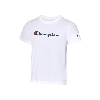 Champion Herren T-Shirt aus reiner Baumwolle (Weiß,...
