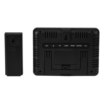 AURIOL® Design-Funkwetterstation (Schwarz) - B-Ware...