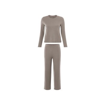 esmara® Damen Pyjama, mit Waffelstruktur - B-Ware