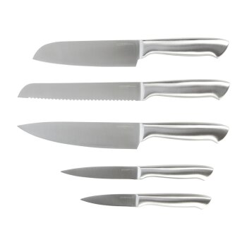 LIVARNO home Küchenmesser EDS-Griff mit Messerblock - B-Ware