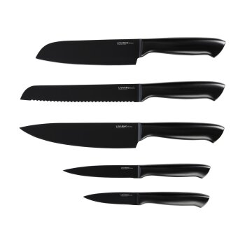 LIVARNO home Küchenmesser EDS-Griff mit Messerblock - B-Ware