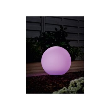 LIVARNO home Solar-Außendeko mit 9 Leuchtmodi Solar-Deko außen mit 9 Leuchtmodi - B-Ware