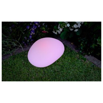 LIVARNO home Solar-Außendeko mit 9 Leuchtmodi...