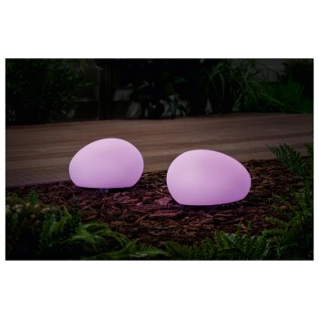 LIVARNO home Solar-Außendeko mit 9 Leuchtmodi Solar-Deko außen mit 9 Leuchtmodi - B-Ware