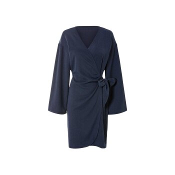 esmara® Damen Wickelkleid im Kimono-Stil (navy, S(36/38)) - B-Ware neuwertig