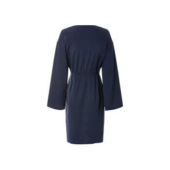 esmara® Damen Wickelkleid im Kimono-Stil (navy, S(36/38)) - B-Ware neuwertig