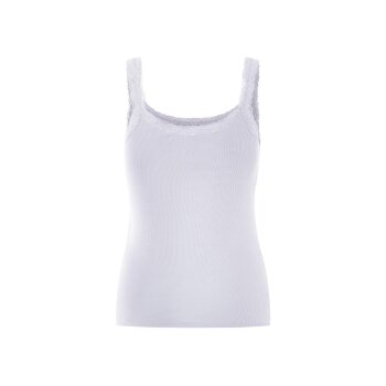 esmara® Damen Tops, 3 Stück, in modischer Ripp-Qualität (Schwarz/weiß, L(44/46)) - B-Ware neuwertig