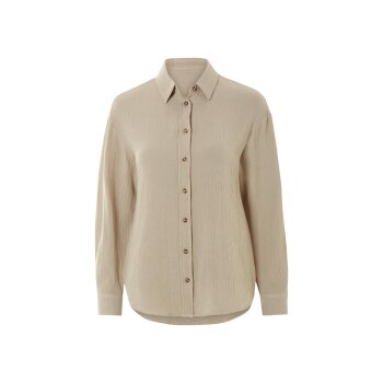 esmara® Damenbluse aus weichem Musselin (Beige, 36) - B-Ware neuwertig