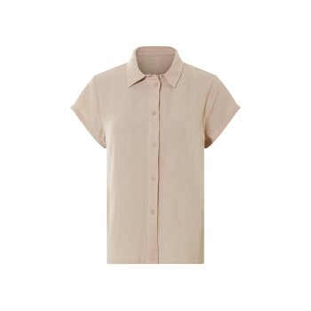 esmara® Damen Umstandsbluse, aus angenehm weichem Musselin (Beige, S(36/38)) - B-Ware neuwertig