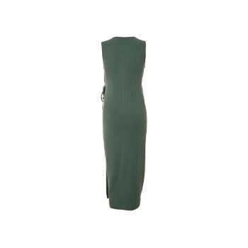 esmara® Damen Umstandskleid, in modischer Ripp-Qualität (Grün, M(40/42)) - B-Ware neuwertig