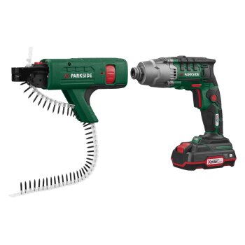 PARKSIDE® 20 V Akku-Trockenbauschrauber PTBSA 20-Li A1, mit Akku und Ladegerät - B-Ware gut