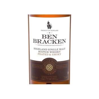 Ben Bracken Highland Single Malt Scotch Whisky Peated & Smoky 8 Jahre 40% Vol