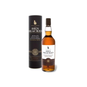 Ben Bracken Highland Single Malt Scotch Whisky Peated...