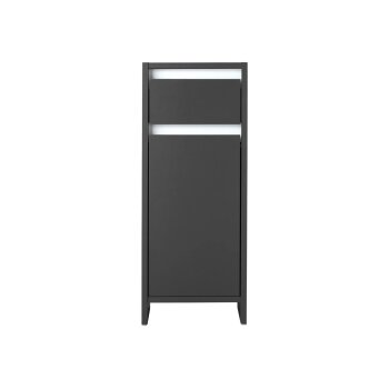 LIVARNO HOME Seitenschrank »Oslo«, mit Tür und Schublade, anthrazit - B-Ware neuwertig