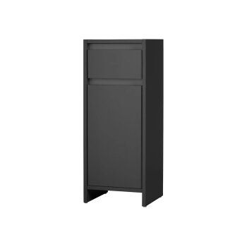 LIVARNO HOME Seitenschrank »Oslo«, mit Tür und Schublade, anthrazit - B-Ware neuwertig
