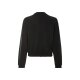 esmara® Damen Sweatjacke, mit Baumwolle (Schwarz, S (36/38)) - B-Ware neuwertig