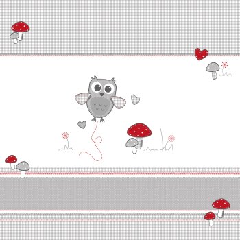 roba Laufgitter Adam & Eule, 75 x 100 cm, Spielgitter...