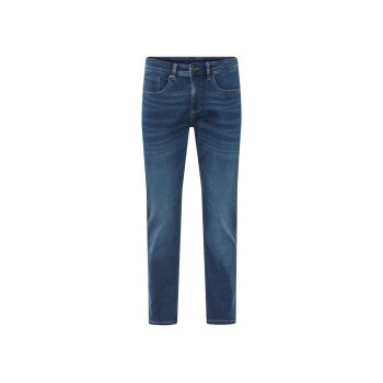 LIVERGY® Herren Sweat-Denim-Jeans, Slim Fit, normale...