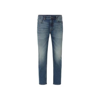 LIVERGY® Herren Jeans, Slim Fit, mit normaler...