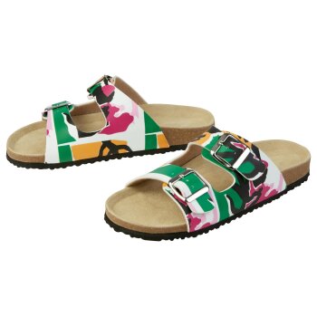 esmara® Damen Pantoletten mit Lederdecksohle - B-Ware