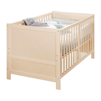 roba Kombi-Kinderbett Easy Sleep, 70 x 140 cm, Holz natur - B-Ware neuwertig