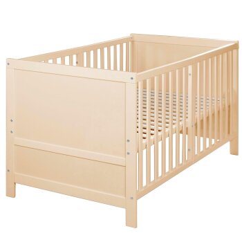 roba Kombi-Kinderbett Easy Sleep, 70 x 140 cm, Holz natur - B-Ware neuwertig