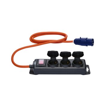 CRIVIT Camping 3-Fach Steckdosenleiste - B-Ware neuwertig