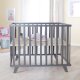 roba Laufgitter, 75x100 cm, greyish gesteppt, anthrazit - B-Ware sehr gut