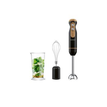SILVERCREST® KITCHEN TOOLS Stabmixer-Set »SSSH 600 B1 / SOSSH 600 B1«, 3-in-1 (Schwarz) - B-Ware sehr gut
