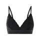 esmara® Damen Bustier, mit eleganter Spitze (Schwarz, L(44/46)) - B-Ware neuwertig