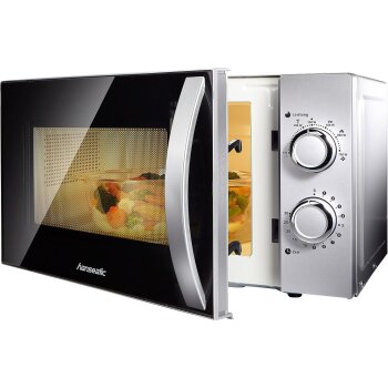 Hanseatic Mikrowelle SMH207P3H-P, Silber - B-Ware neuwertig