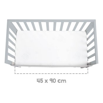 roba 2-in-1 Beistellbett safe asleep, 45 x 90 cm, Holz taupe/grau - B-Ware sehr gut
