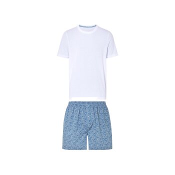 LIVERGY® Herren Pyjama mit Shorts - B-Ware