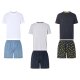 LIVERGY® Herren Pyjama mit Shorts - B-Ware