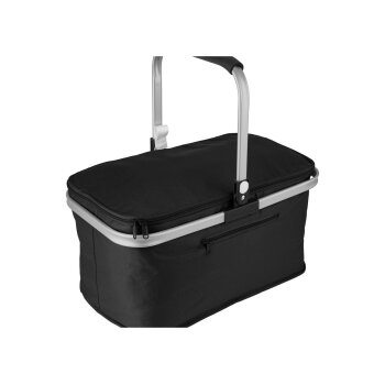 TOPMOVE® Thermo-Einkaufskorb, mit Einkaufswagen-Chip (Schwarz) - B-Ware sehr gut
