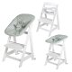 roba Born Up 2-in-1 Treppenhochstuhl-Set, weiß - B-Ware neuwertig